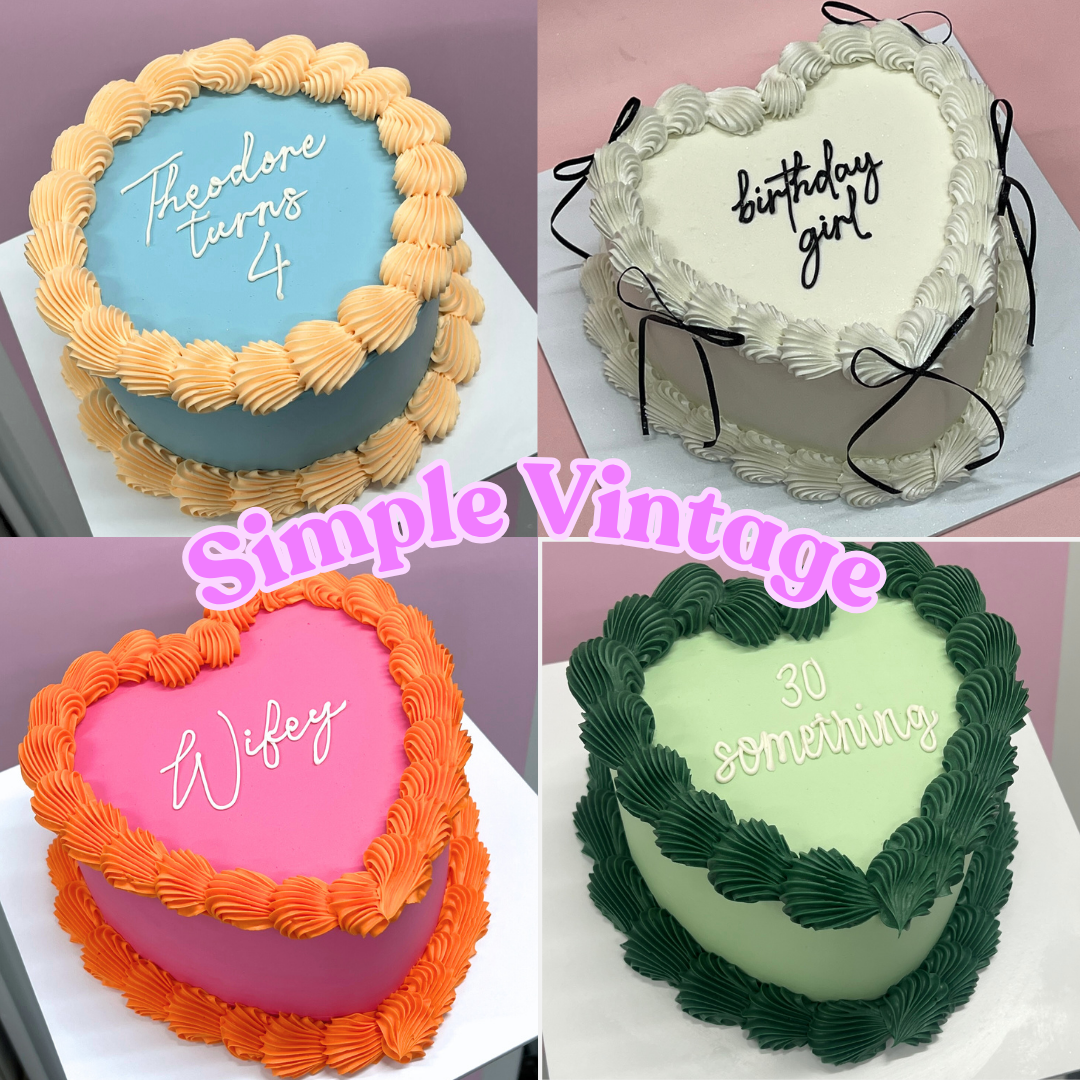 Vintage Cake - Design your own