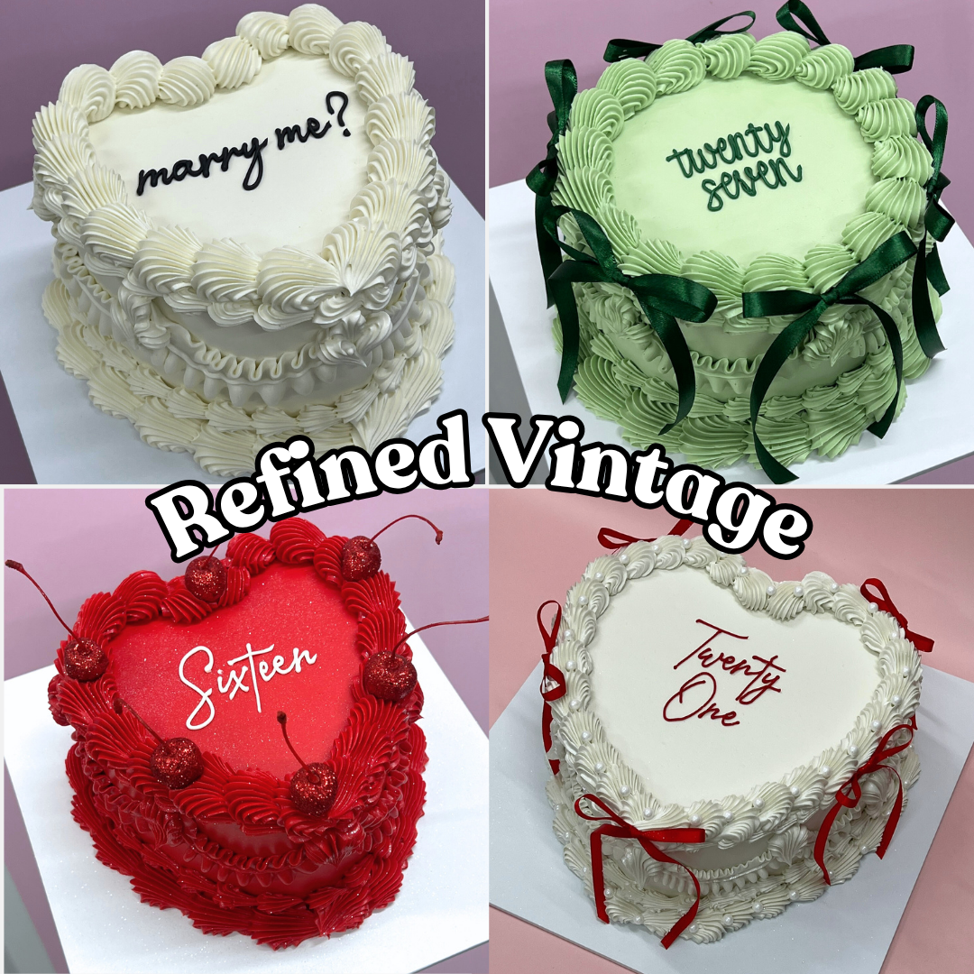 Vintage Cake - Design your own
