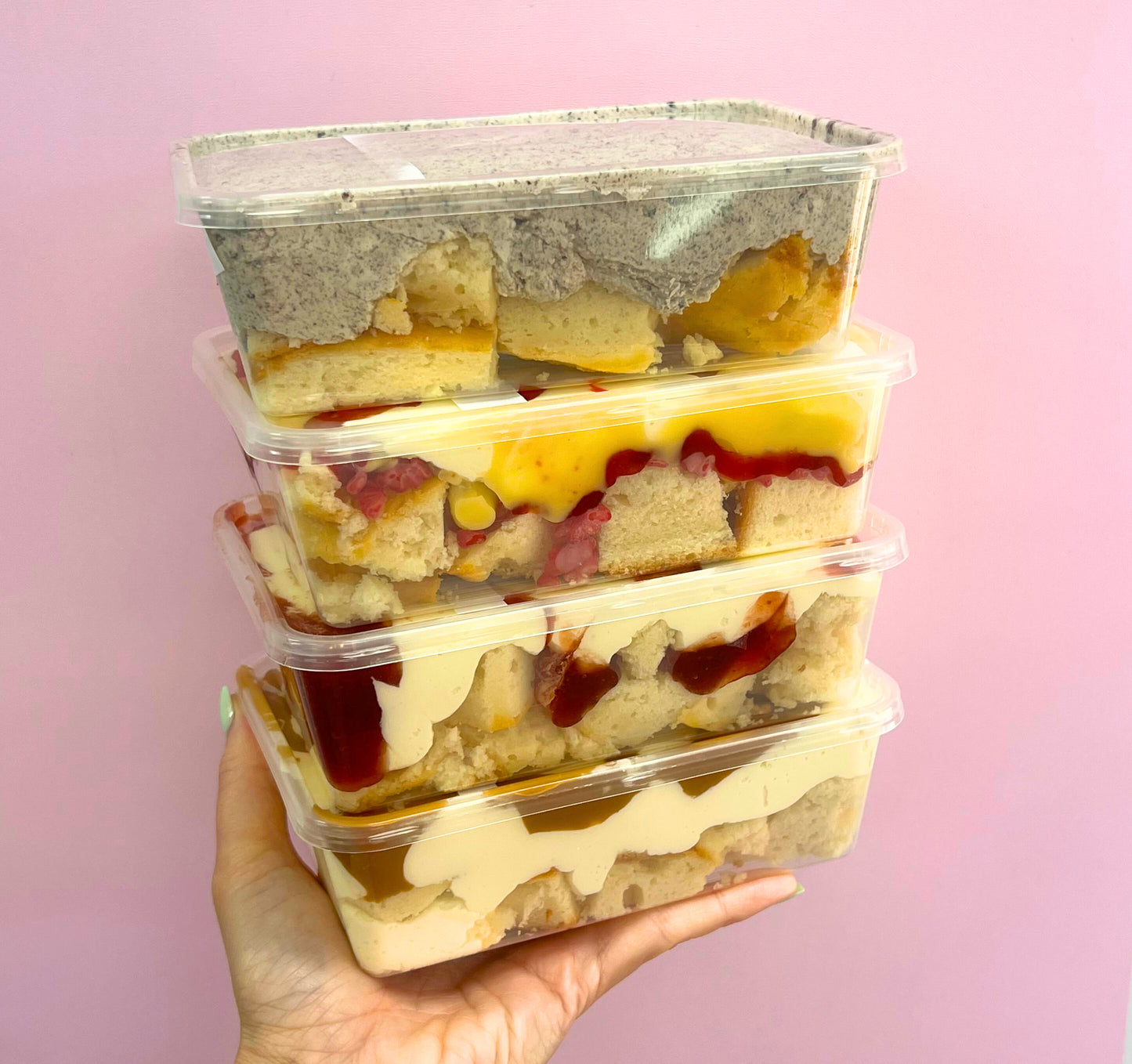 Cake Tasting Tubs