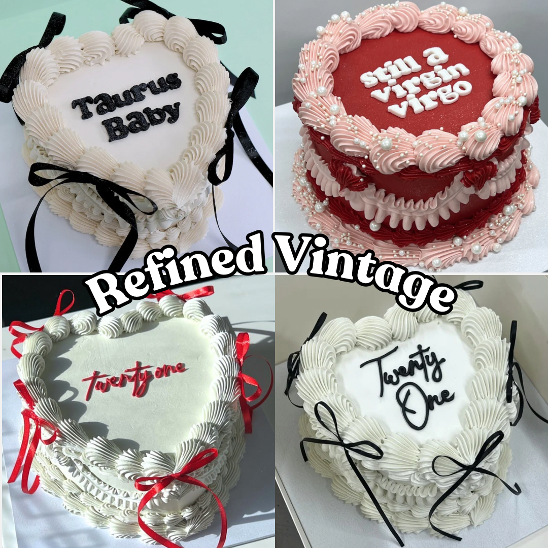 Vintage Cake - Design your own