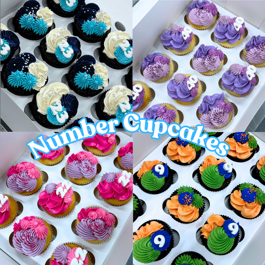 Age Cupcakes (12 per box)