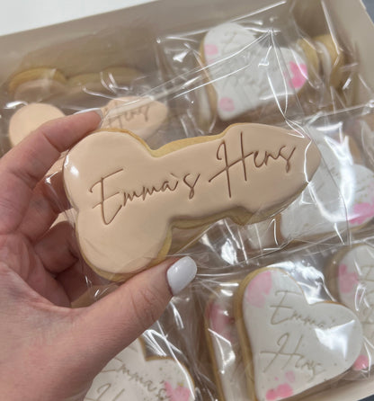 Hens Willy Cookies (min 12)