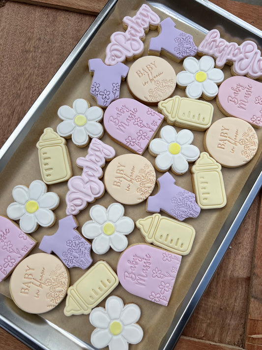 Baby in Bloom Cookie set (min 30)