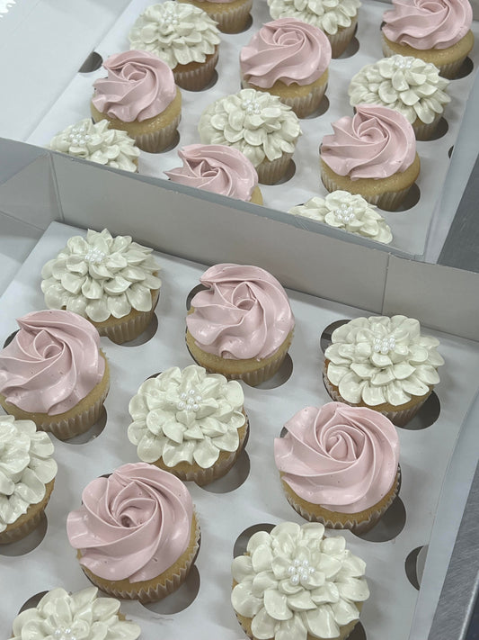 Flower Cupcakes (12 per box)